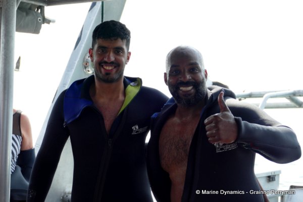 Shark cage diving, South Africa