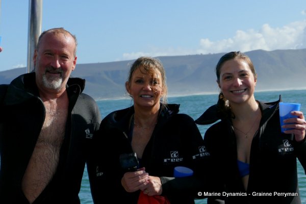 Shark cage diving, South Africa